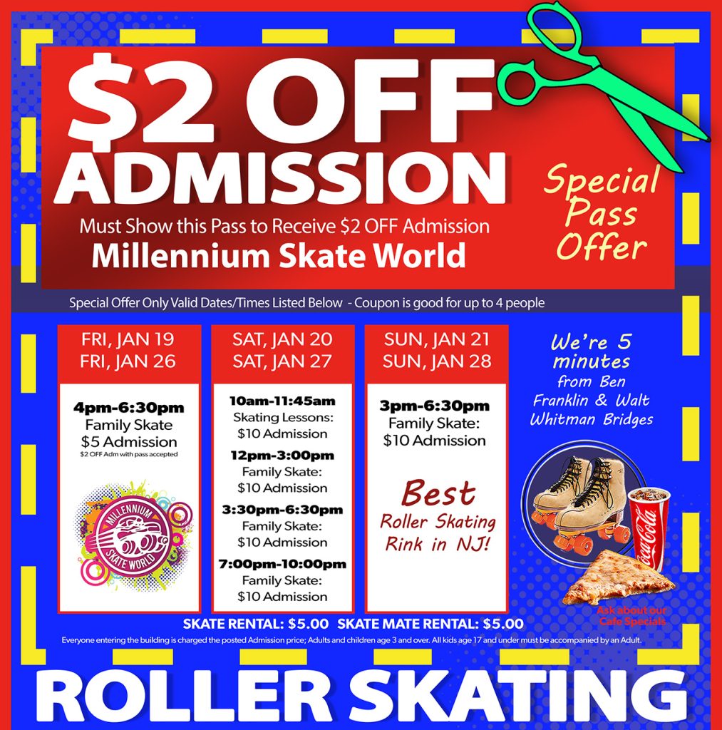 $2 OFF Admission Coupon at Millennium