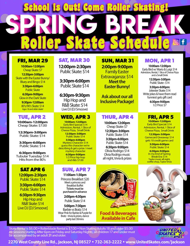 United Skates Jackson Spring Break 2024